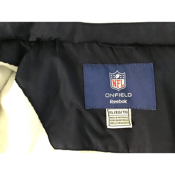 REEBOK-NFL ON-FIELD MENS FLEECE LINE ZIP-UP CLOSURE JACKET SIZE X-LARGE - Picture 3 of 8